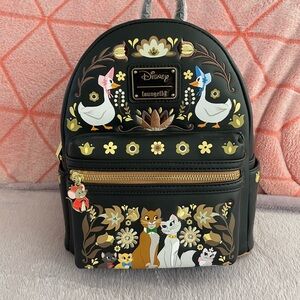 BNWT Loungefly Disney The Aristocats Folk Mini-Backpack - BoxLunch Exclusive